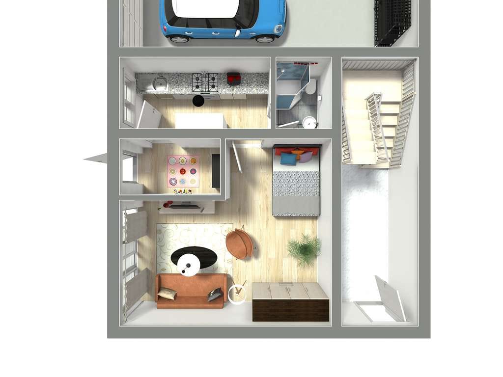 Immobilie in Moosinning - Reiheneckhaus in ruhiger Anliegerstraße mit Einliegerwohnung - Bild 1