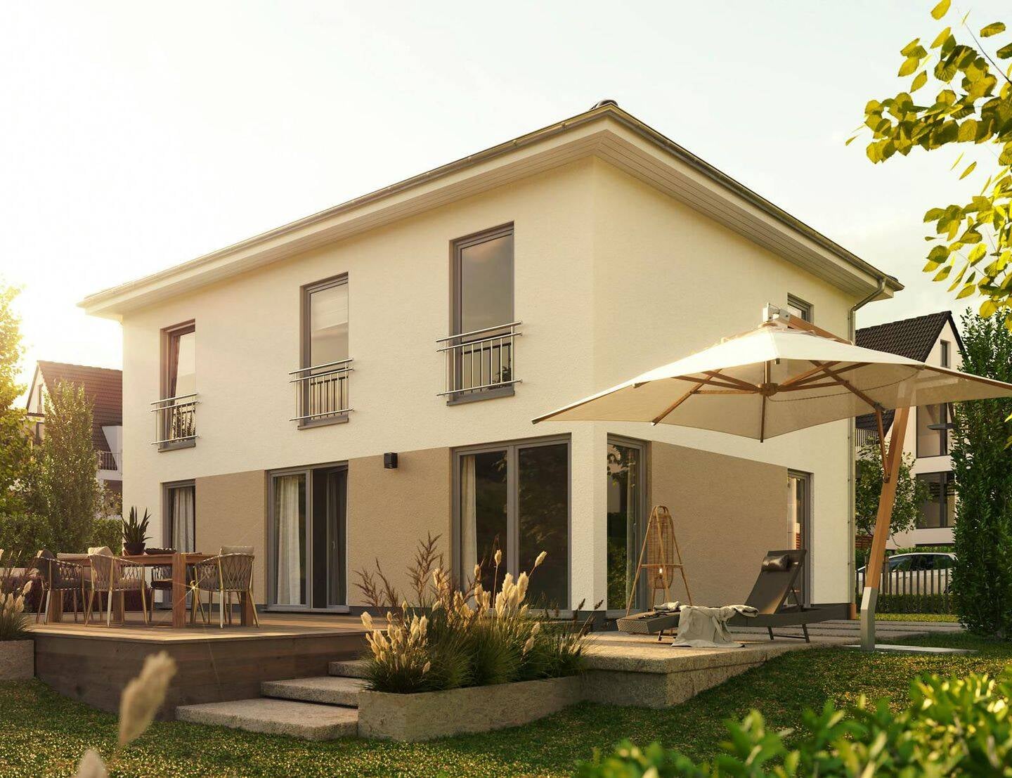 Immobilie in Elstra - Halštrow - Exklusives Stadthaus mit 154 m² Wohnfl., Zukunftstechnik & klassischem Design - Bild 0