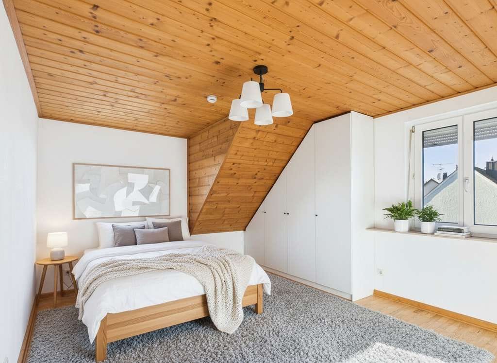 Immobilie in Stegaurach - Helle 3-Zimmer-Dachgeschosswohnung mit individuellem Gestaltungsspielraum - Bild 4