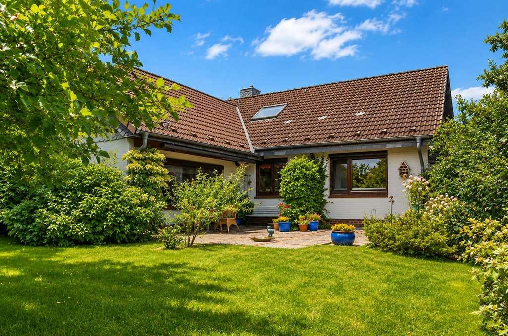 Immobilie in Gettorf - Familienglück in Bestlage – großzügiges Einfamilienhaus in Gettorf - Bild 1
