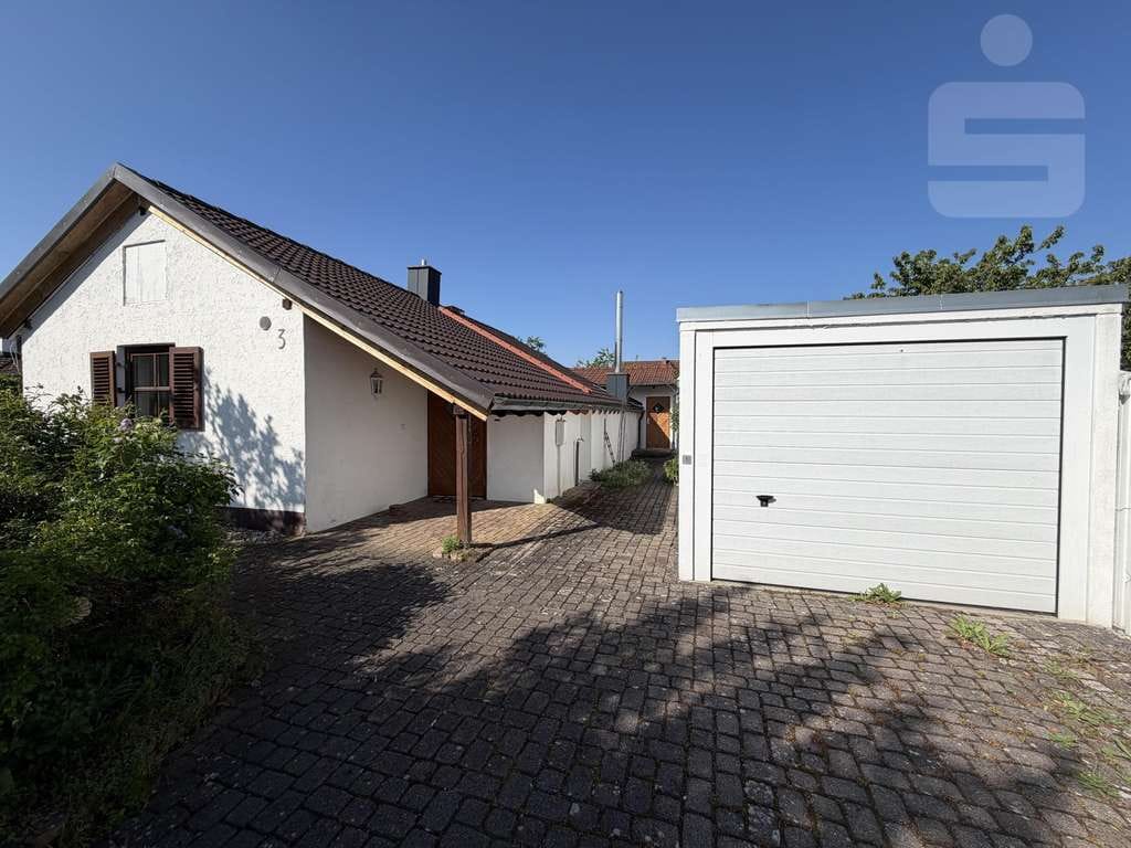 Immobilie in Erharting - Garten - Garage - Fahrradraum mit Strom - Bild 0