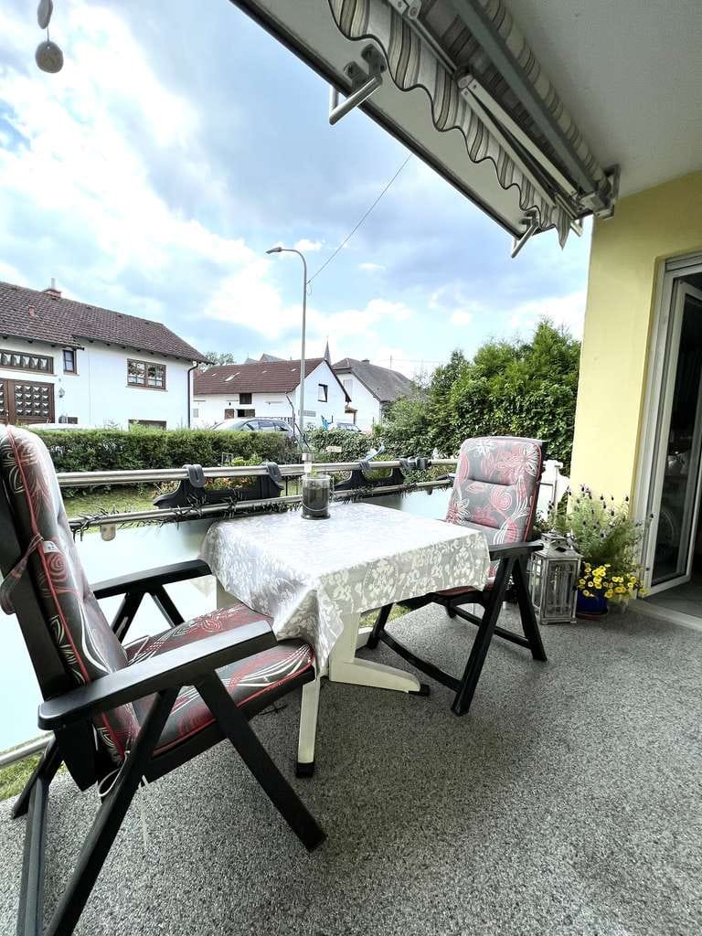 Immobilie in Mehlingen - Sonnige 3-Zimmer-Wohnung mit 2 Balkonen - kaufen, einziehen, wohlfühlen - Bild 2