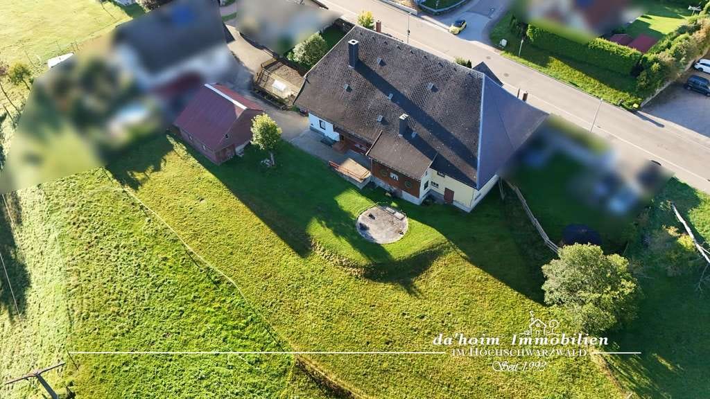 Immobilie in Lenzkirch - Doppelhof-Teil mit Tenne, Hobby-Stall & Werkstätten - Bild 3