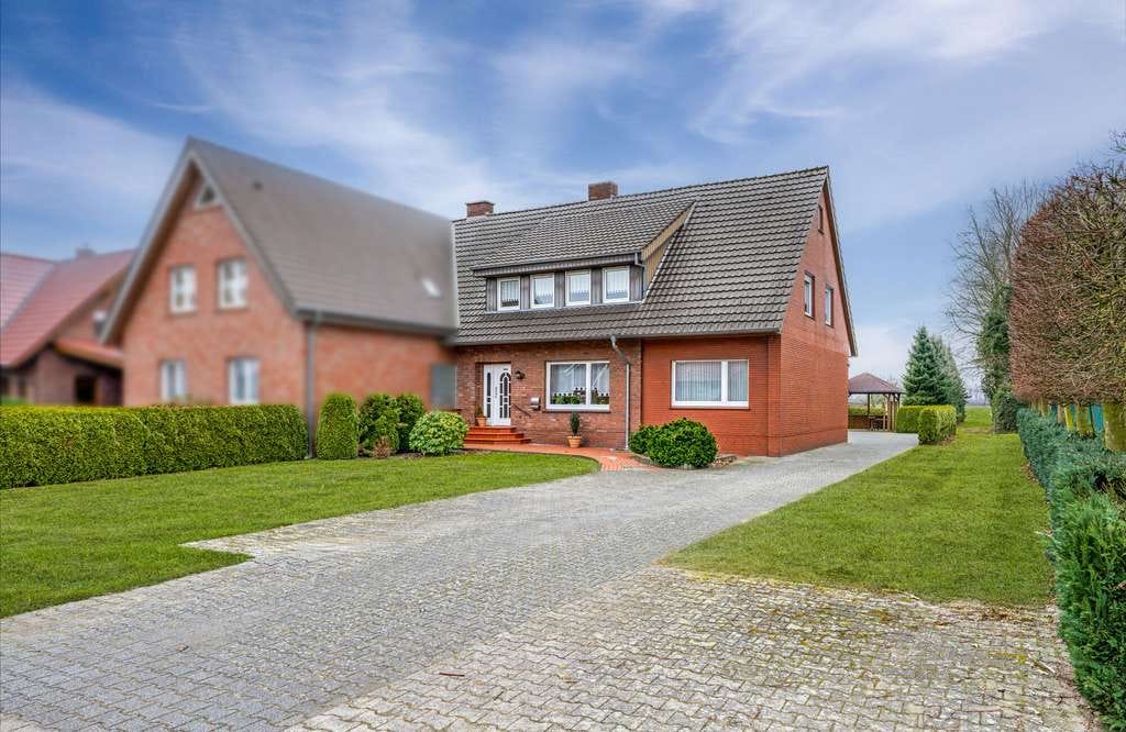 Immobilie in Twist - Halb im Namen, ganz in der Größe: Doppelhaushälfte auf 1.217 m² Grundstück mit Feldblick in Twist! - Bild 4