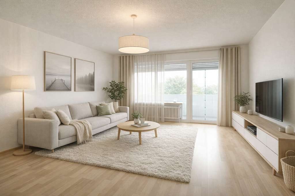 Immobilie in Neuenburg am Rhein - BRUMANI | Helle 2-Zimmer-Wohnung mit Balkon in angenehmer Wohnlage von Neuenburg - Bild 4