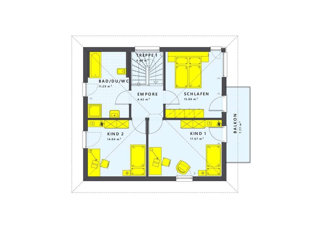 Immobilie in Epfenbach - LivingHaus Stadtvilla - Dein individuell geplantes Zuhause in Epfenbach - Bild 2