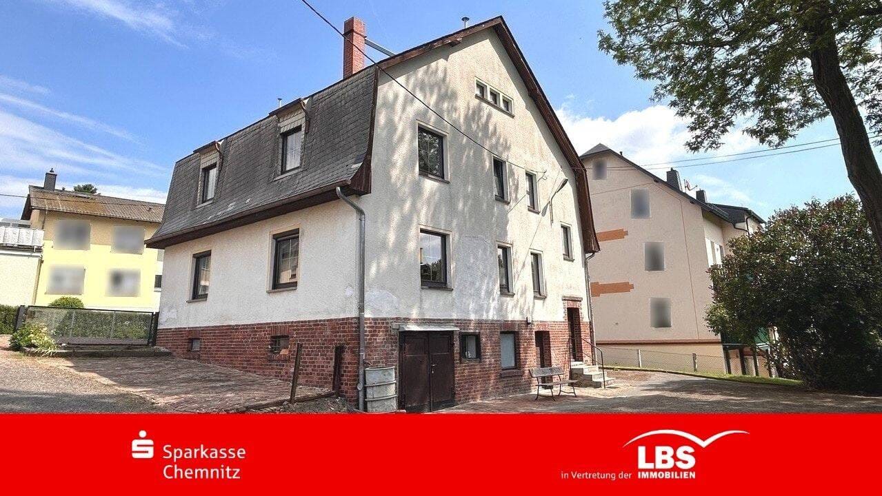 Immobilie in Stollberg/Erzgebirge - Familienhaus mit viel Platz für Hobbies! - Bild 0