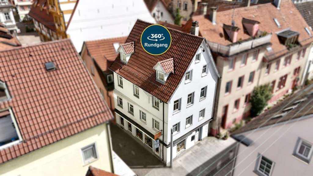 Immobilie in Geislingen an der Steige - ZENTRALES WOHN- UND GESCHÄFTSHAUS MIT LADENEINHEIT UND ENTWICKLUNGSPOTENZ - Bild 0
