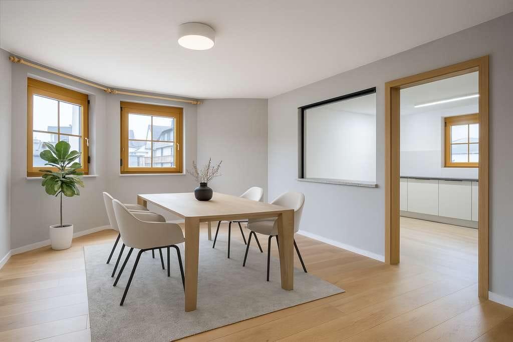 Immobilie in Herrischried - Großzügige 4-Zimmerwohnung mit Wohlfühlambiente, Balkon und Garage in ruhiger Lage von Herrischried - Bild 3