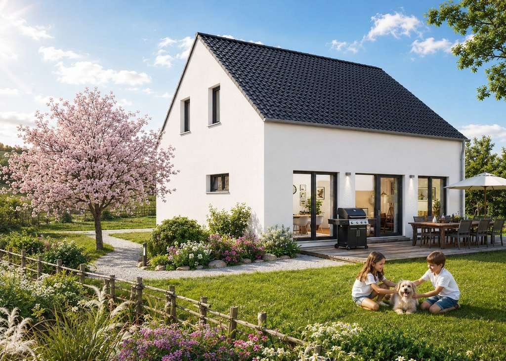 Immobilie in Wimsheim - Preisgekröntes Traumhaus LifeStyle 16.01S - Bauen Sie mit massa haus  - Bild 0