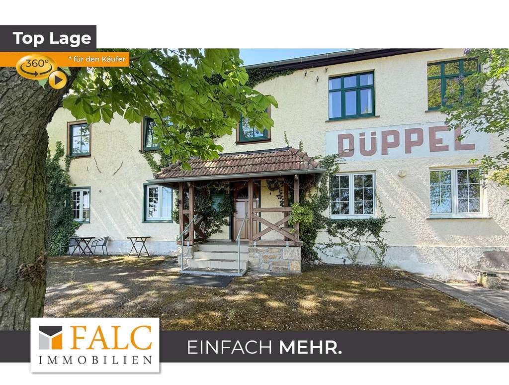 Immobilie in Drei Gleichen - Gasthaus Düppel - Vielseitige Immobilie mit Appartments, Wohnungen und Panoramablick - Bild 0