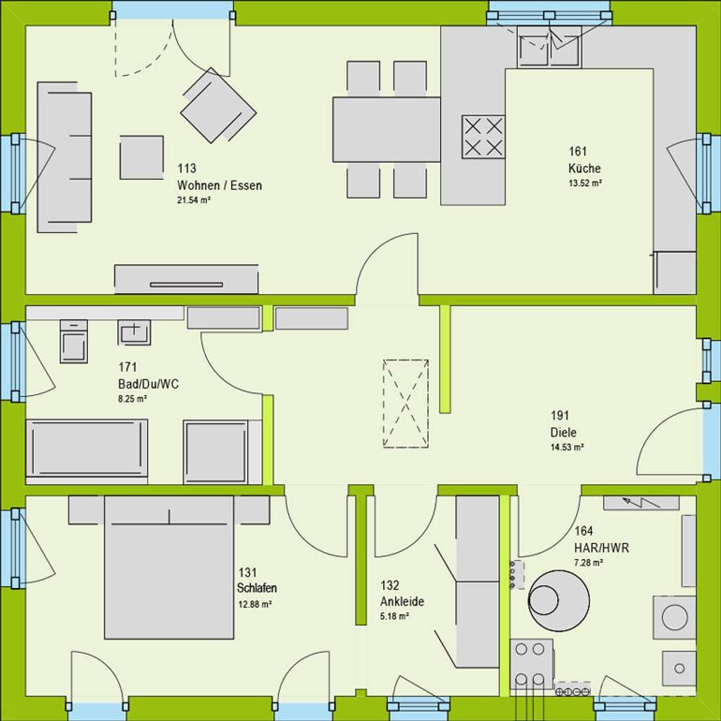 Immobilie in Rosche - Energieeffizienter Bungalow - Bild 3