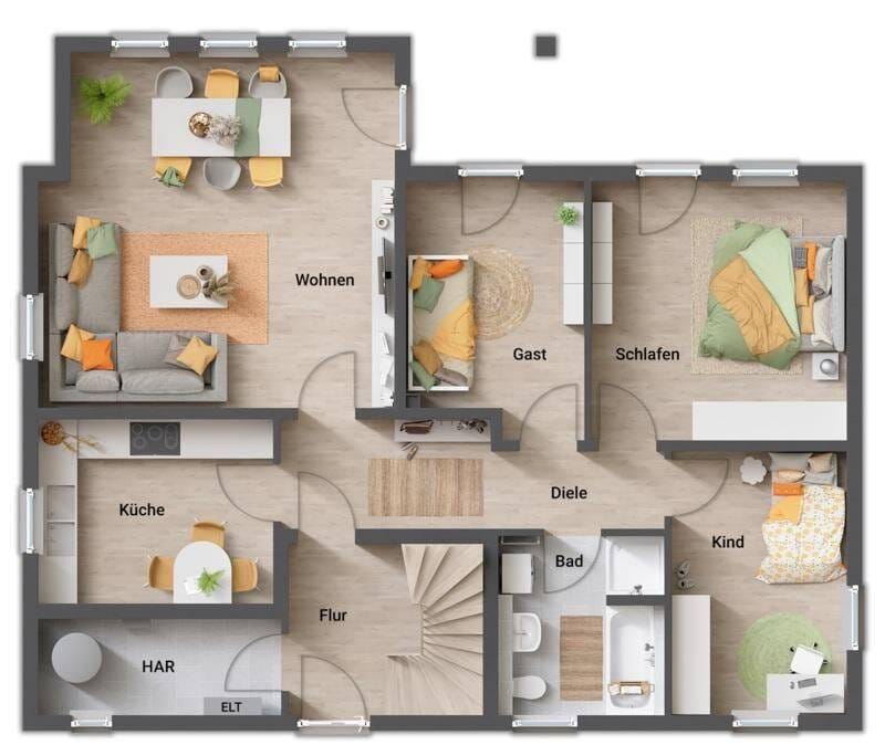 Immobilie in Welschbillig - Ein Haus für "ZWEI" unter einem Dach mit Freunden oder Familien - Wir bereiten den Weg - unkompliziert und sicher - Bild 4