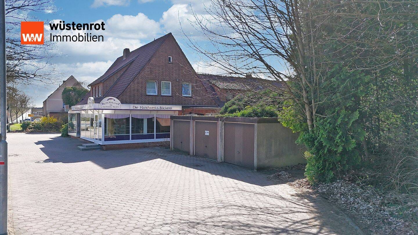 Immobilie in Verden (Aller) - Voll vermietetes Wohn- und Geschäftshaus mit 5 Einheiten, 5 Garagen und großem Grundstück - Bild 2
