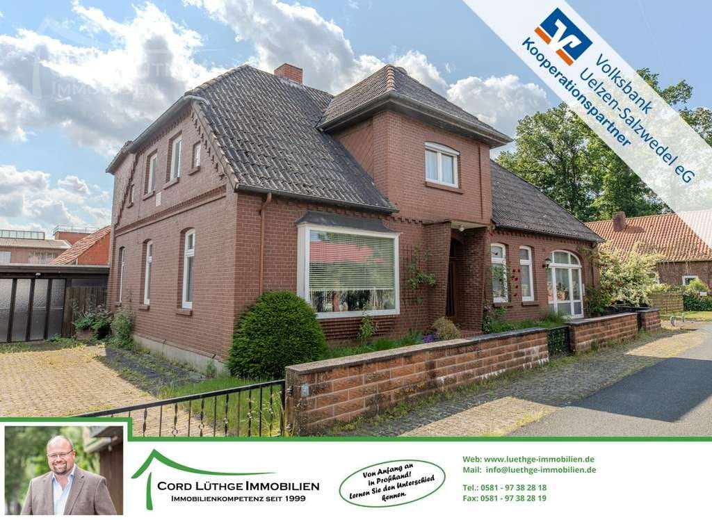 Immobilie in Wrestedt - Vielseitiges Wohnhaus nähe Uelzen - ruhige Lage, in Sackgasse gelegen - Bild 0