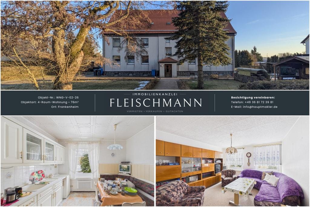 Immobilie in Frankenheim/Rhön - Wohnung in Frankenheim - Bild 1