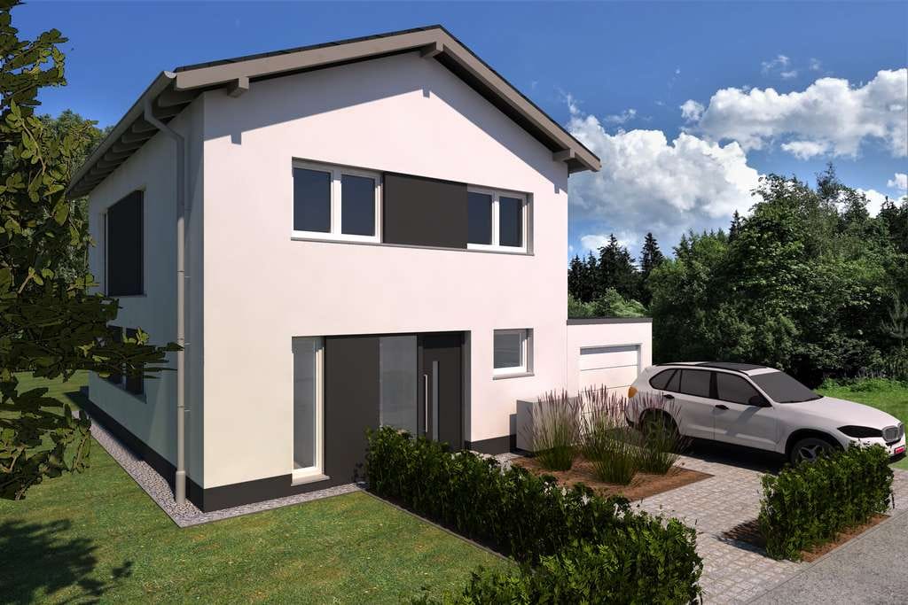 Immobilie in Nesse-Apfelstädt - Einfamilienhaus in Massivbauweise auf einem Baugrundstück in Kornhochheim. - Bild 1