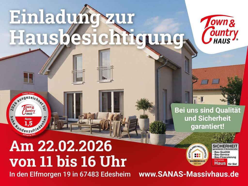 Immobilie in Hördt - Glücklich Wohnen und Mieteinnahmen generieren, oder Homeoffice durch Einliegerwohnung im Haus! - Bild 1