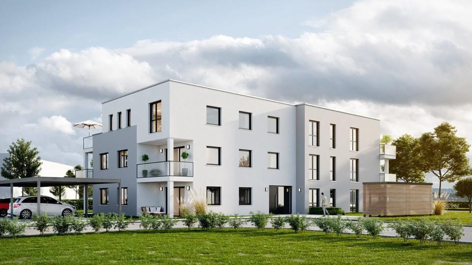 Immobilie in Georgensgmünd - Ihr grünes Refugium: Moderne 2-Zimmer-Gartenwohnung mit Sonnenterrasse - Bild 0