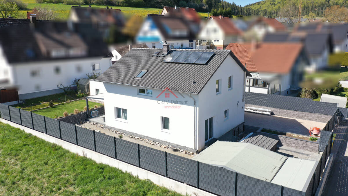 Immobilie in Geisingen - "Exklusives KfW-55-Familiendomizil mit Designer-Interieur, Traumgarten & Großraumgarage" - Bild 1