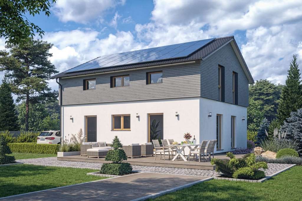Immobilie in Bad Bocklet - Förderfähiges Haus inkl. Bodenplatte und Grundstück  - Bild 0