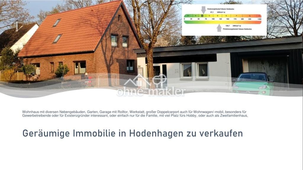 Immobilie in Hodenhagen - Einfamilienhaus freistehend in Hodenhagen - Bild 0