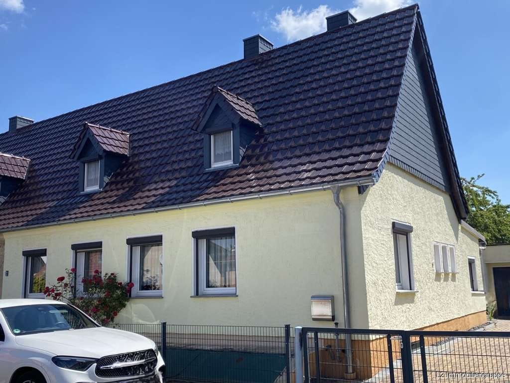 Immobilie in Röderaue - Gemütliche Doppelhaushälfte mit großem Grundstück und Doppelgarage in ruhiger Siedlungslage - Bild 3