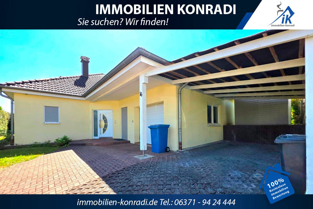 Immobilie in Steinwenden - IK | Obermohr: Großzügiger Bungalow für die ganze Familie! - Bild 0