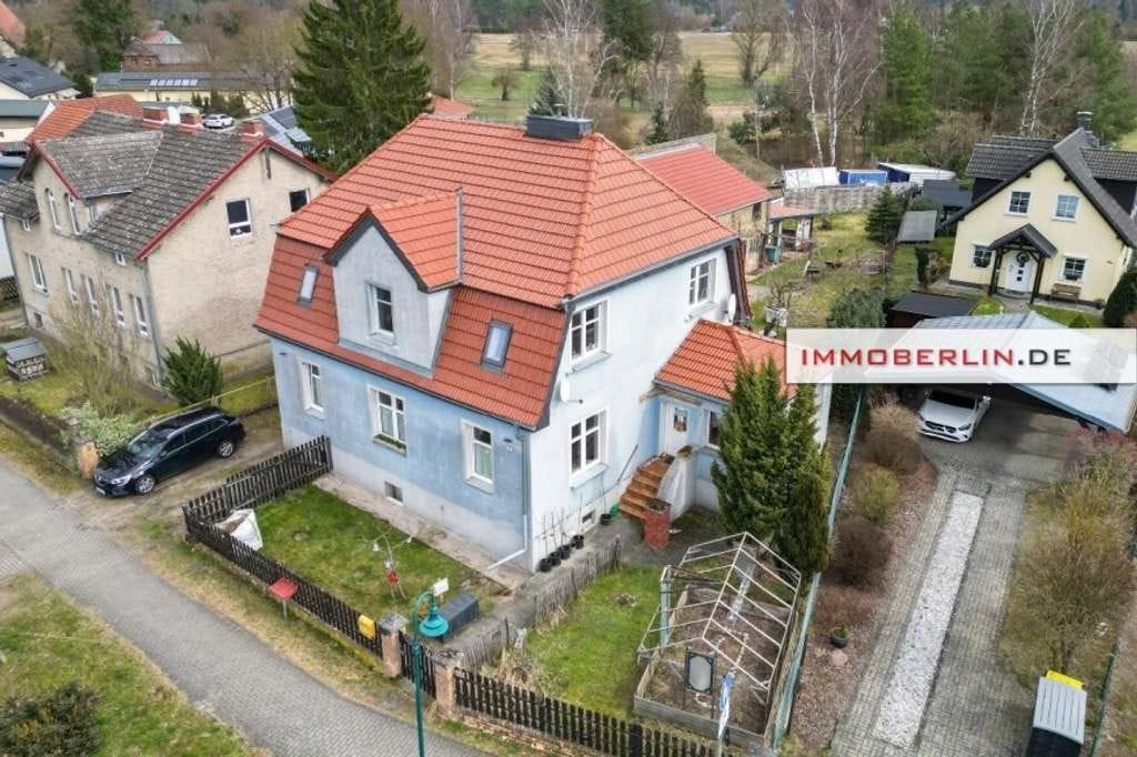 Immobilie in Mühlenbecker Land - IMMOBERLIN.DE - Wunderbar saniertes Haus mit Sonnengarten & Nebengebäude in ländlicher Lageharmonie - Bild 0
