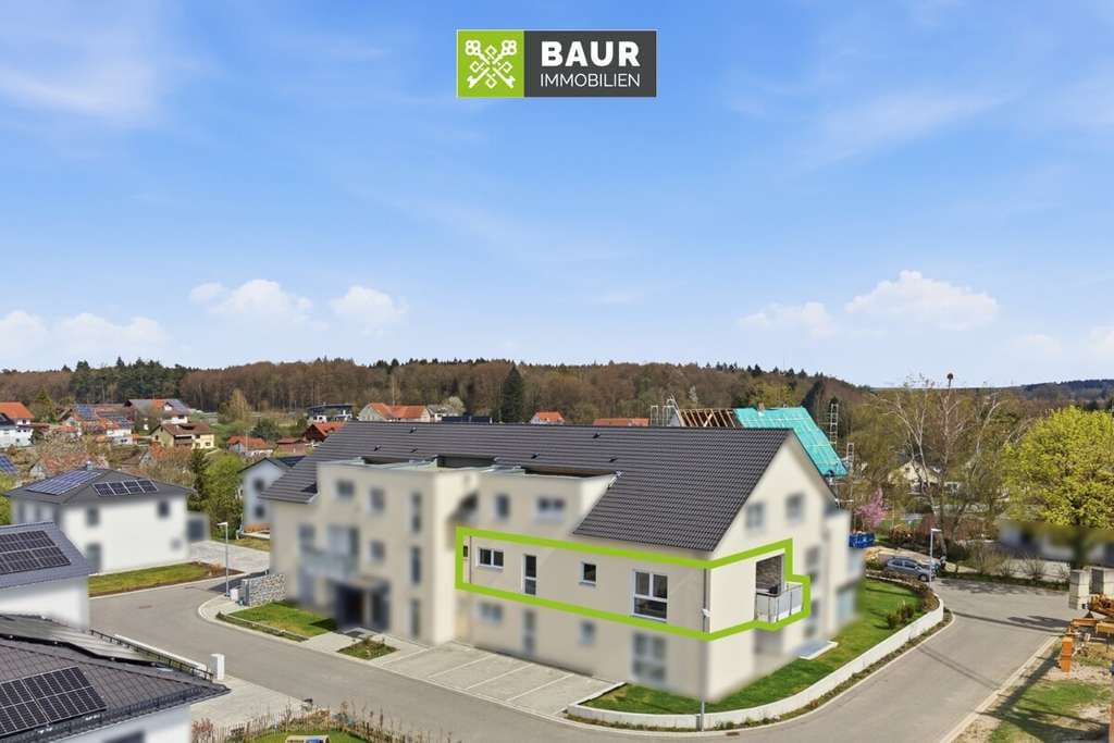 Immobilie in Schemmerhofen - 360° I Exklusives Wohnerlebnis: Barrierefreier Neubau mit Süd-Loggia und höchstem Energie-Standard - Bild 0