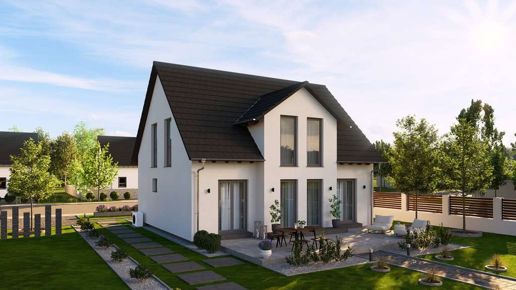 Immobilie in Anzing - Zeitloses Einfamilienhaus mit Satteldacherker - Bild 1