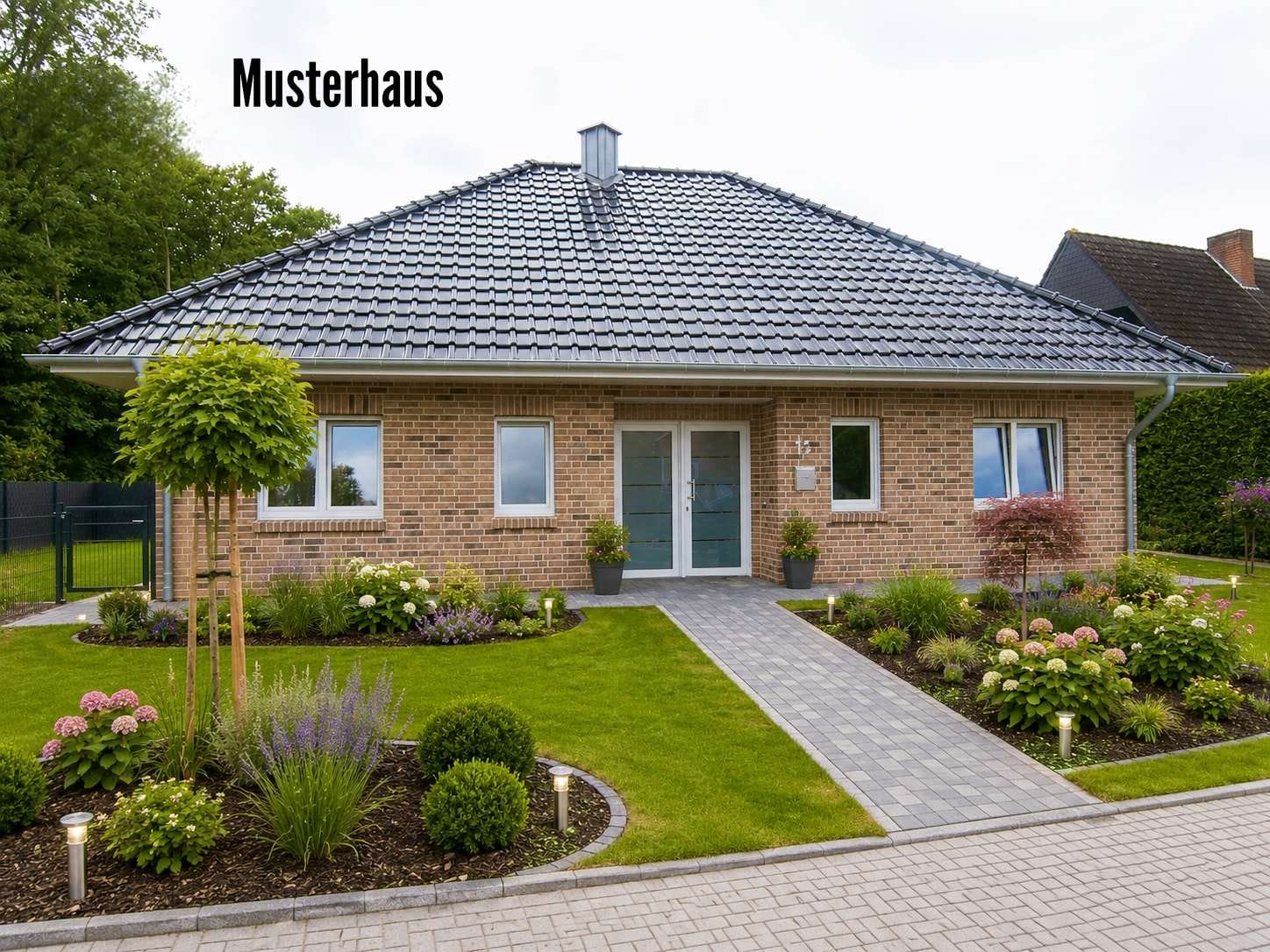 Immobilie in Walchum - Provisionsfrei für Käufer! Ansprechender Neubau – Walmdachbungalow top Ausstattung - Bild 3