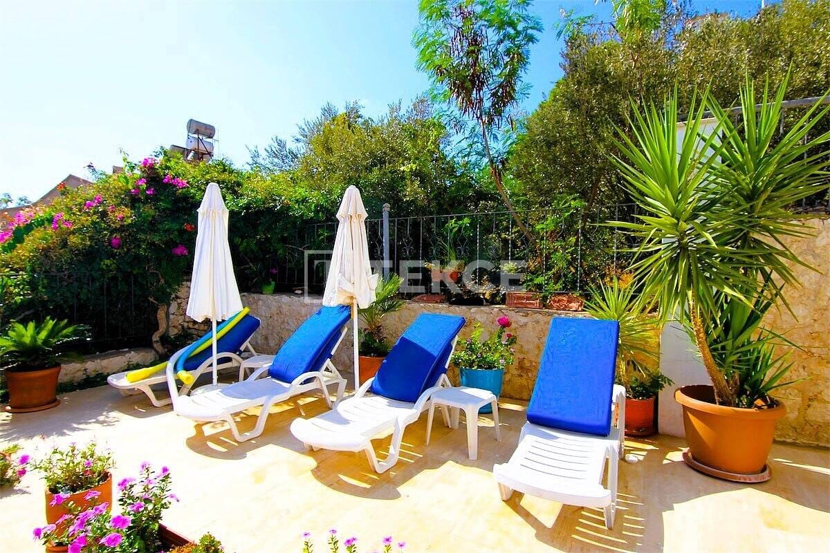 Immobilie in Paitzdorf - Maisonette-Wohnung mit Meerblick nahe des Zentrums von Kas in Antalya - Bild 4