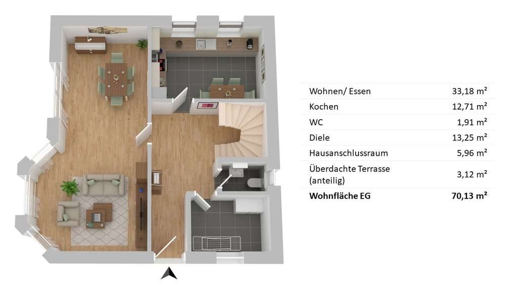Immobilie in Diepenau - ~ Zukunftssicher wohnen – FIBAV Hausbau ~ - Bild 1