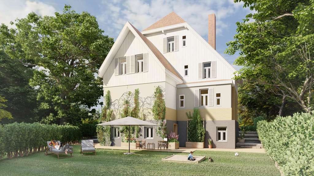 Immobilie in Schömberg - DENKMAL! Sanierungsbedürftige "Villa Hedwig" im Kurort Schömberg, ca. 236m² Wohnfläche, prov.frei - Bild 1