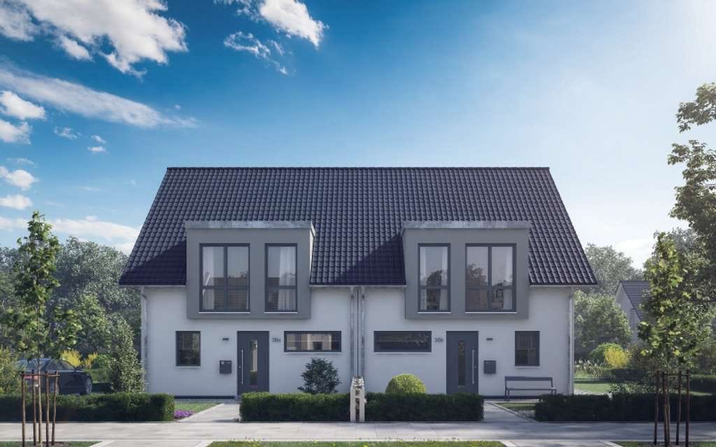 Immobilie in Großharthau - Modernes Doppelhaus für gehobenes Wohnen in Großharthau - Bild 1