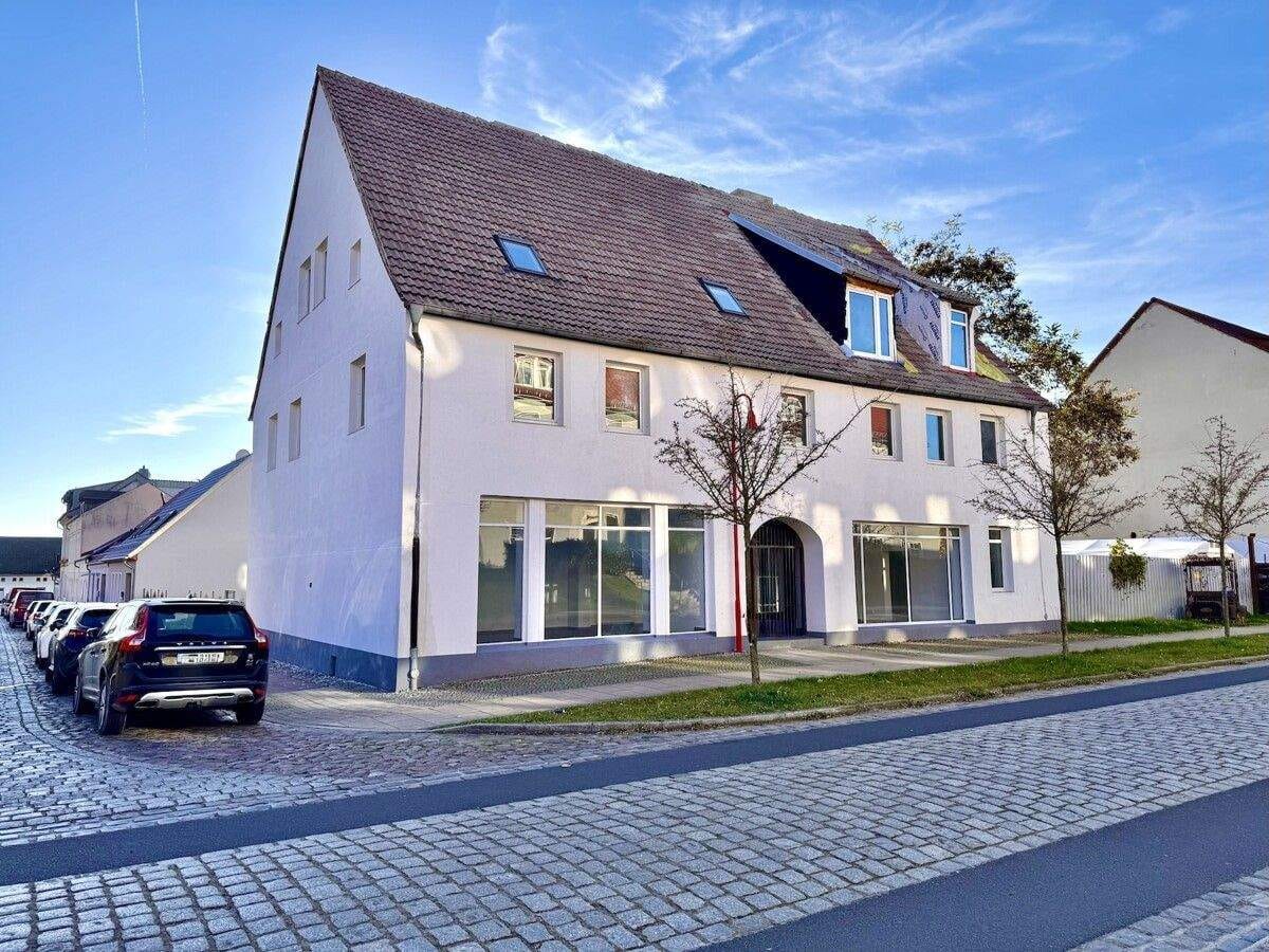 Immobilie in Gartz (Oder) - HORN IMMOBILIEN ++ Wohn- und Geschäftshaus in Gartz (Oder) zur freien Gestaltung - Bild 1