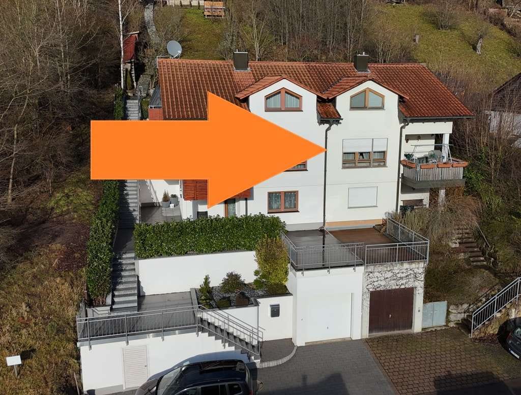 Immobilie in Fichtenberg - DOPPELHAUSHÄLFTE MIT EINLIEGERWOHNUNG IN FICHTENBERG - Bild 1
