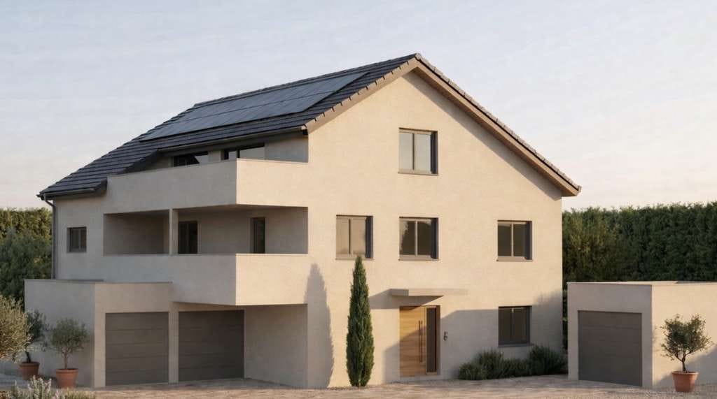 Immobilie in Kallstadt - KfW 55 Neubau: Dachgeschosswohnung in ruhiger Lage an der Weinstraße - Bild 0
