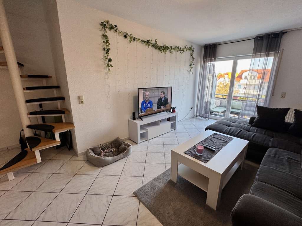 Immobilie in Eppertshausen - 2 Zimmer Maisonette-Wohnung mit Balkon und Kfz-Stellplatz - Bild 1