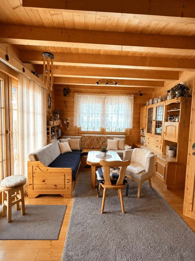 Immobilie in Bastorf - Massives Architekten Wohn-Blockhaus mit Ferienhaus in ländlicher Lage - Bild 3