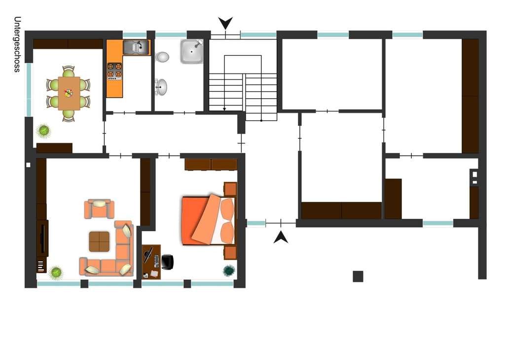 Immobilie in Eppelborn - DIRMINGEN: Großzügiger Bungalow mit ELW und Photovoltaikanlage in idyllischer Höhenlage! - Bild 1