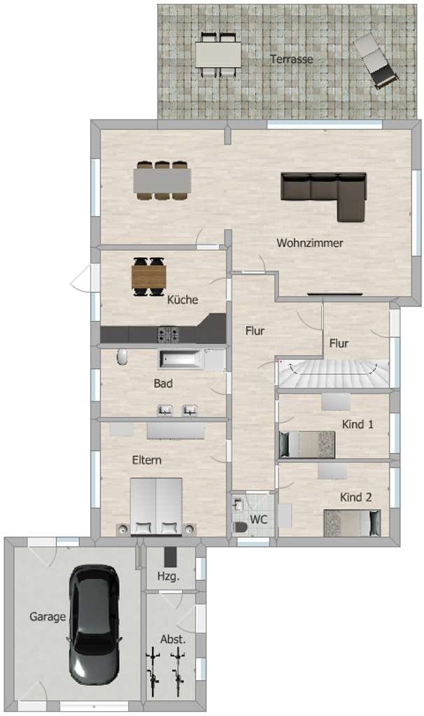 Immobilie in Papenburg - Einfamilienhaus mit 228 m² Wohnfläche in Papenburg Untenende - Bild 3