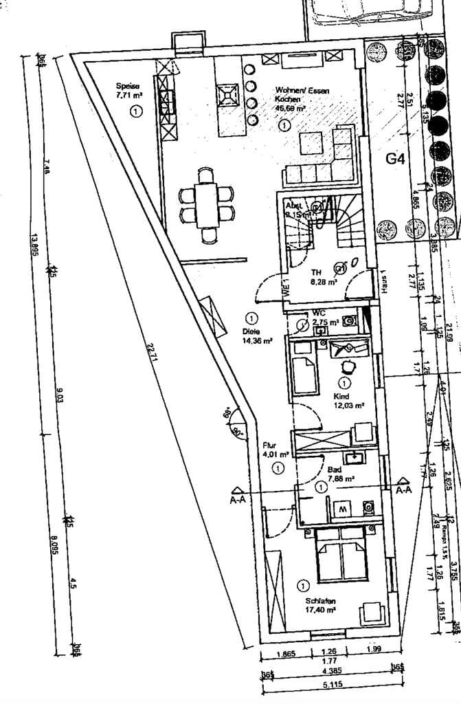 Immobilie in Jugenheim - Moderne 3 Zimmer Erdgeschosswohnung mit Terrasse in Jugenheim - Bild 2
