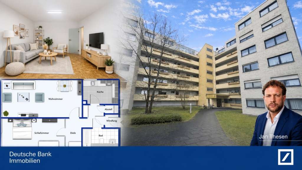 Immobilie in Trier - 2 ZKB Wohnung in idyllischer sowie zentraler Lage - Bild 0