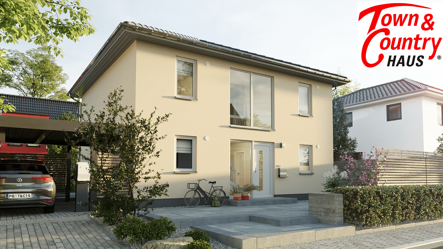 Immobilie in Bayreuth - Mehrere Grundstücke in BAYREUTH-WOLFSBACH (separat), Stadtvilla 145 von Town & Country mit 2 Vollgeschossen – ca. 150 m² NF - Bild 4