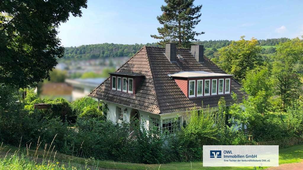 Immobilie in Höxter - Einfamilienhaus mit herrlichem Ausblick - Bild 0