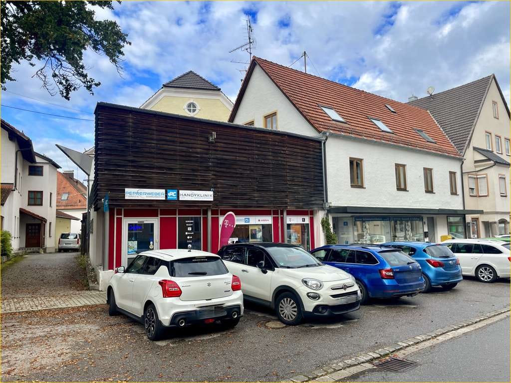 Immobilie in Isen - Isen - zur Kapitalanlage: Wohn-& Geschäftshaus mit 2 Gewerbeeinheiten u. großer Dachterrassenwohnung - Bild 1