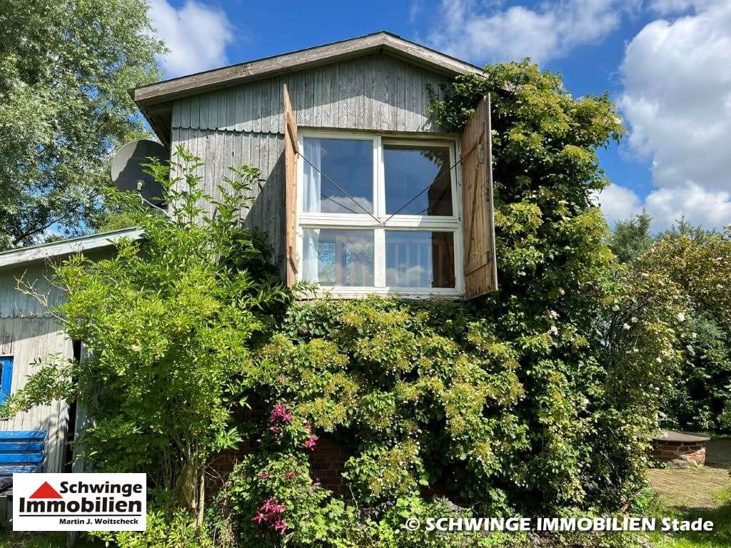 Immobilie in Krummendeich - Reetdachkate mit idyllischem Gartengrundstück und vielseitig verwendbaren Nebengebäude. - Bild 4