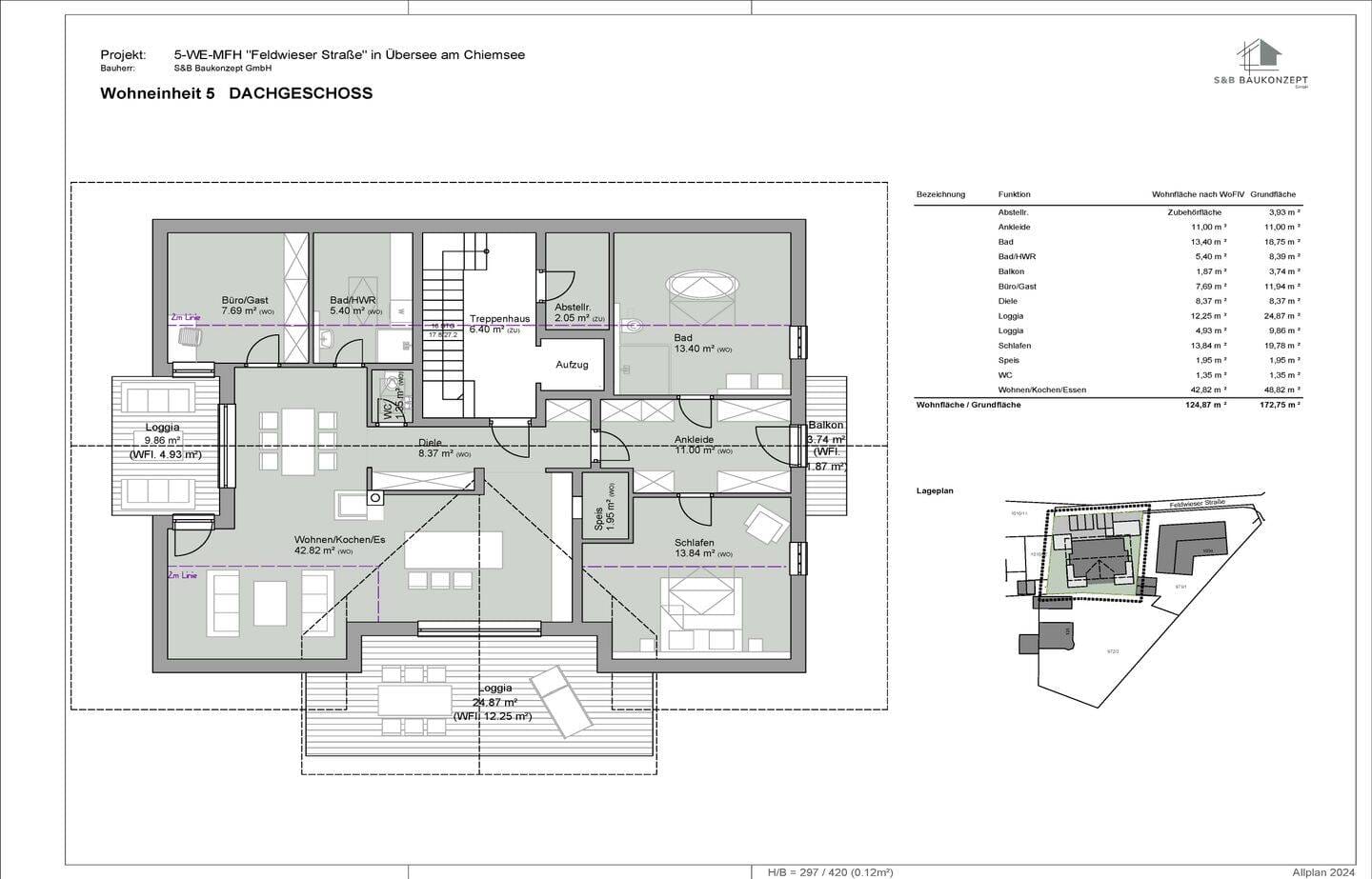 Immobilie in Übersee - Wer das besondere liebt - Dachgeschosswohnung 3 Zimmer und vieles mehr - Jetzt noch individuell gestalten! - Bild 2